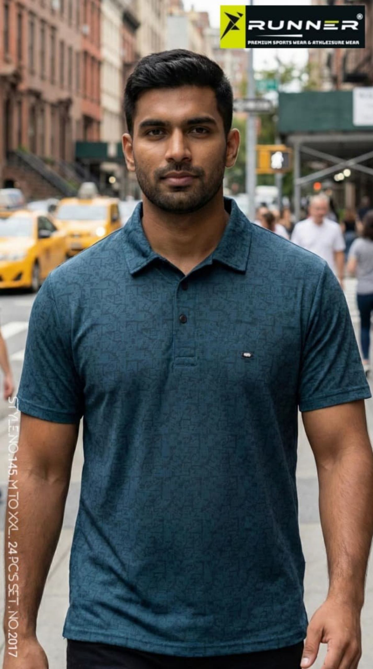 RUNNER Men's T-shirts Set D No- 145