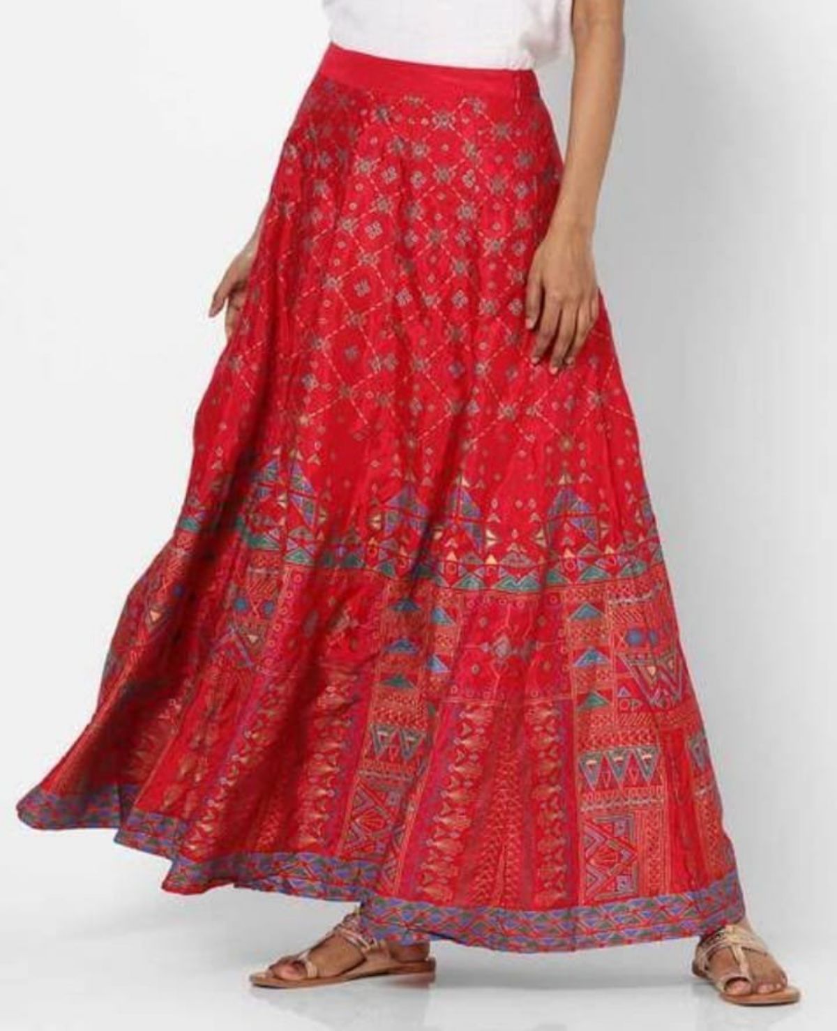 Women's Printed Cotton Skirts