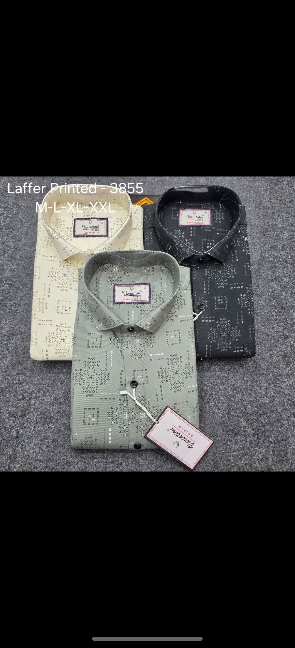 Variation Men's Shirts- 3855