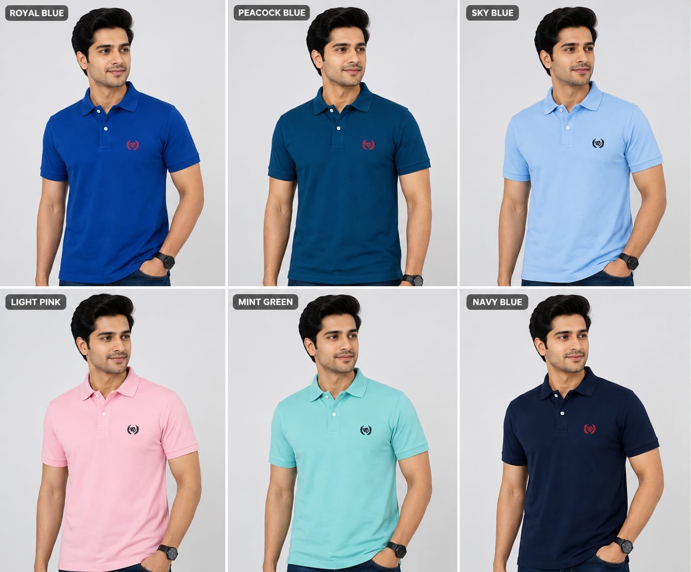 Polo neck Tshirt for men