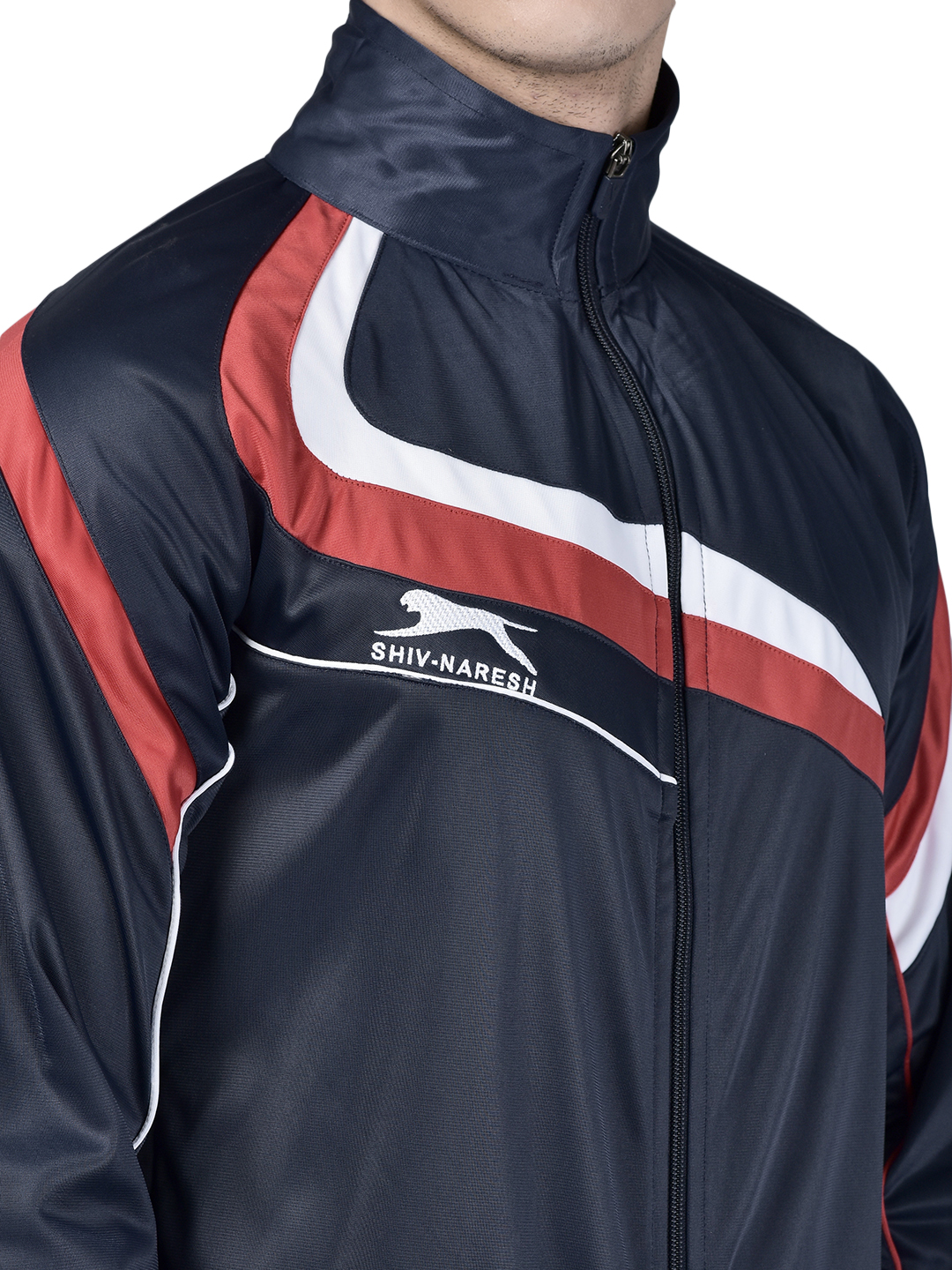 Men's Tracksuit  450A-TP-Navy/Red/White-S