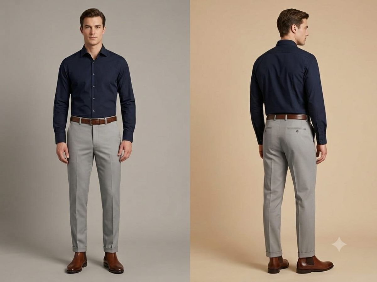 KRX Men's Imported Twill Fabric Polofit Pants - HL-07