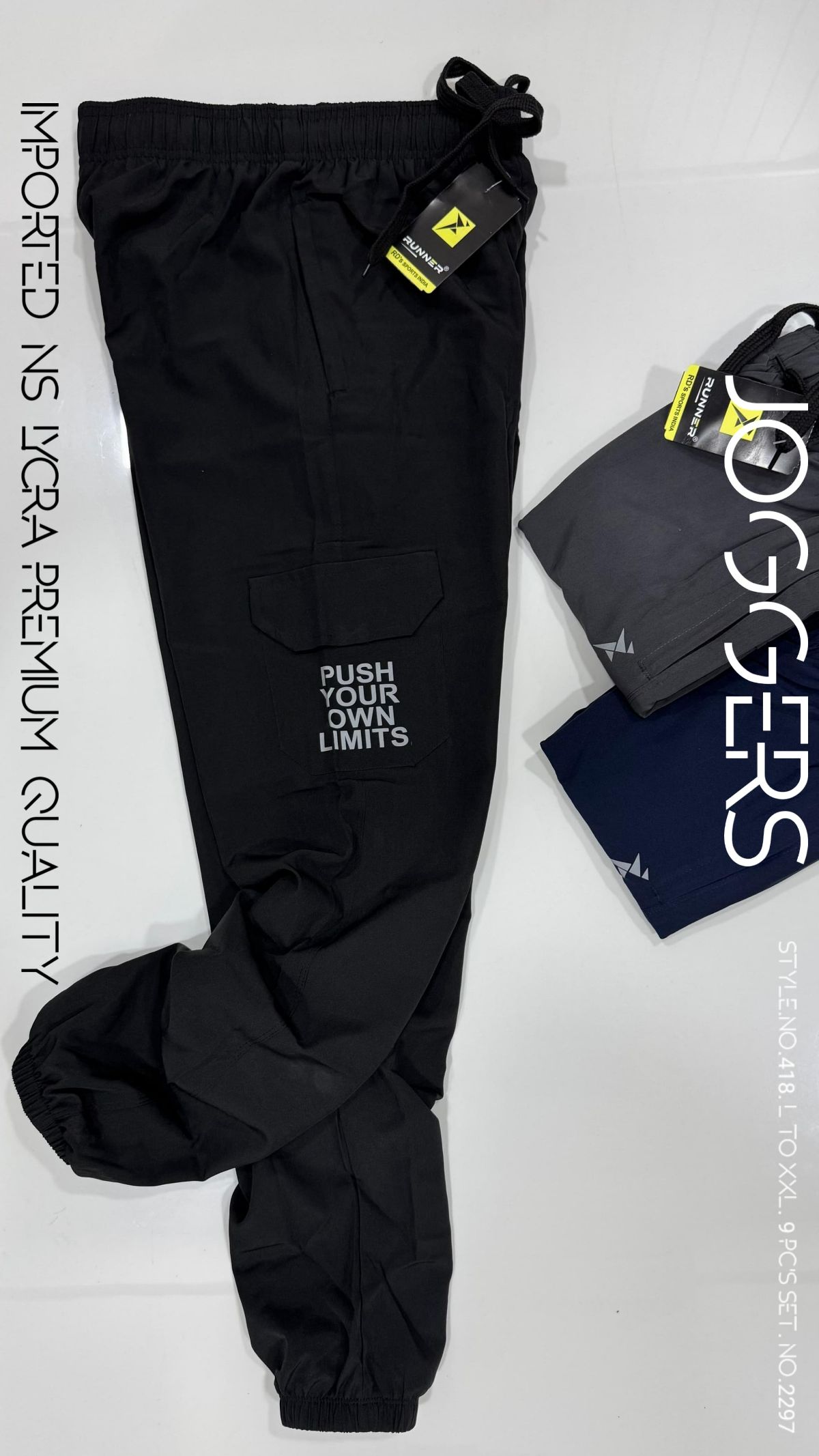 RUNNER Men's Trackpants D No- 418