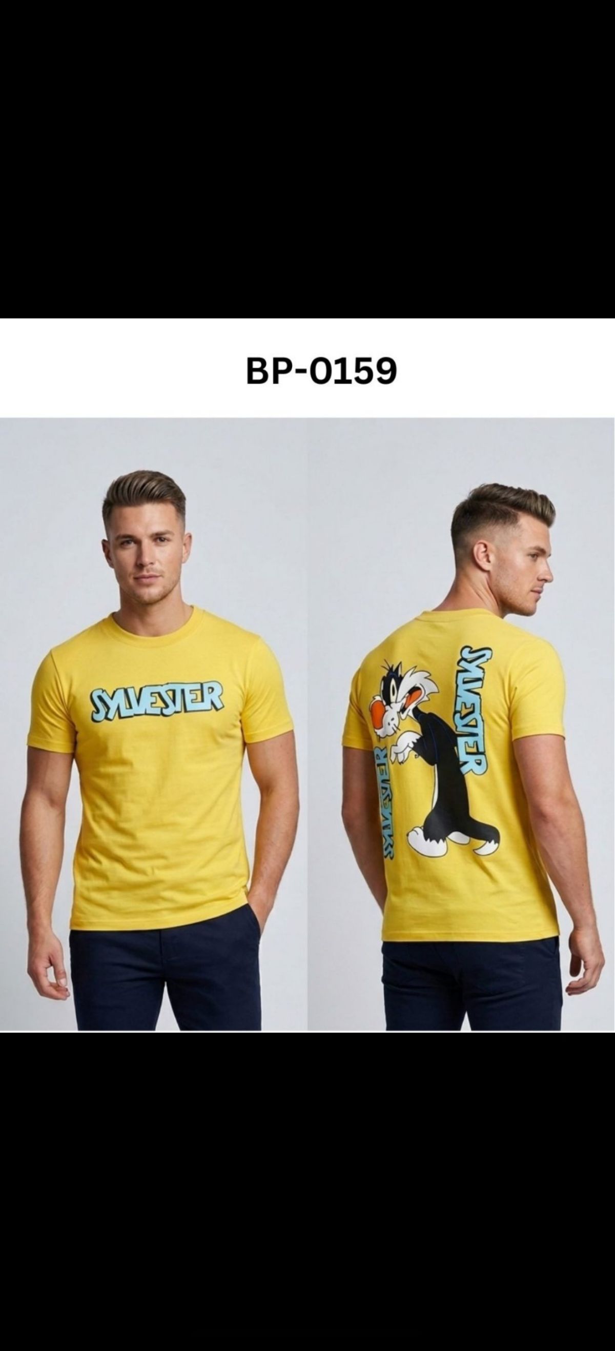 TOMHIDDLE MENS PRINTED T-SHIRT- A4-BP-0159