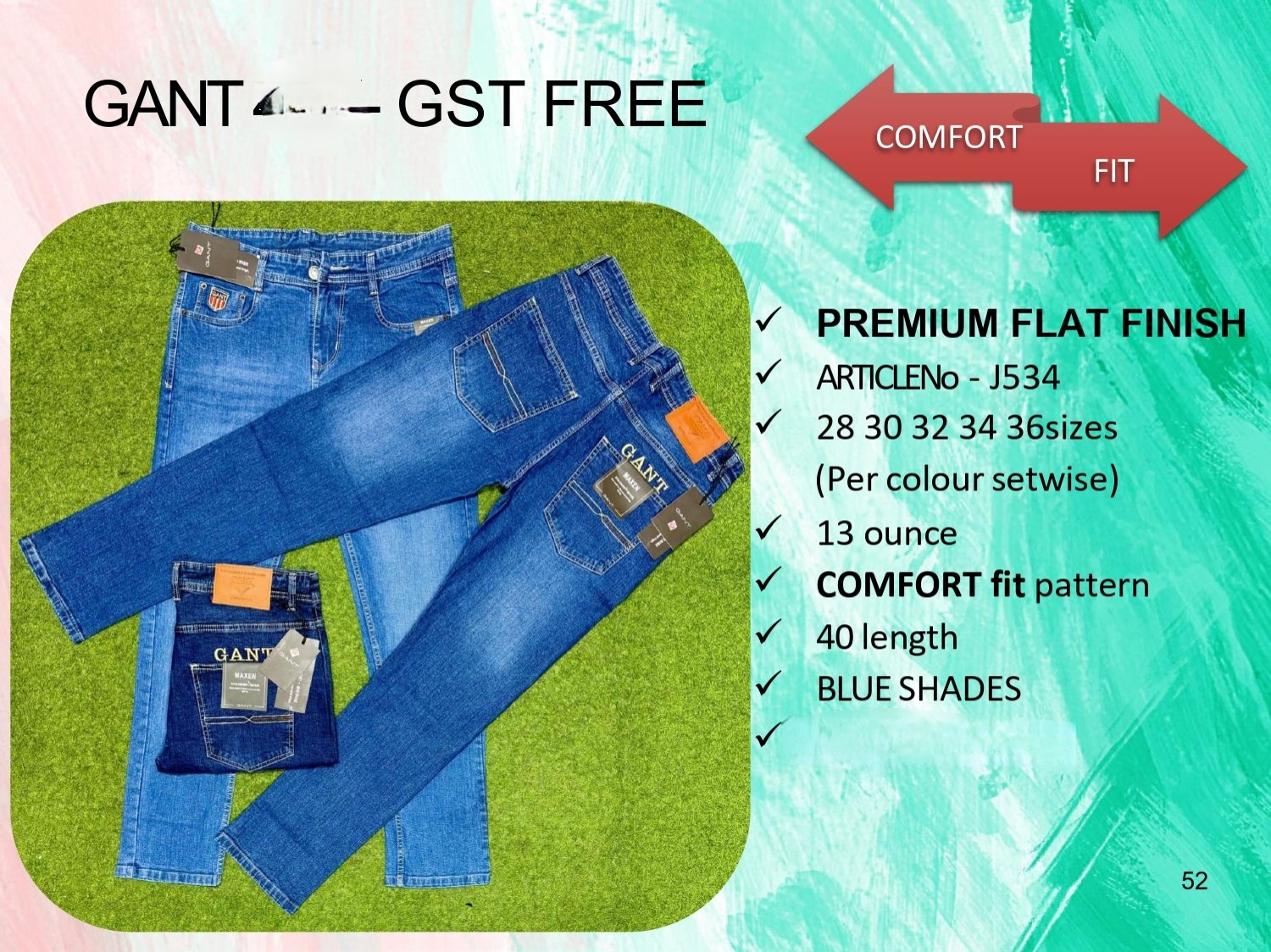 Men's Denim Jeans- GANT