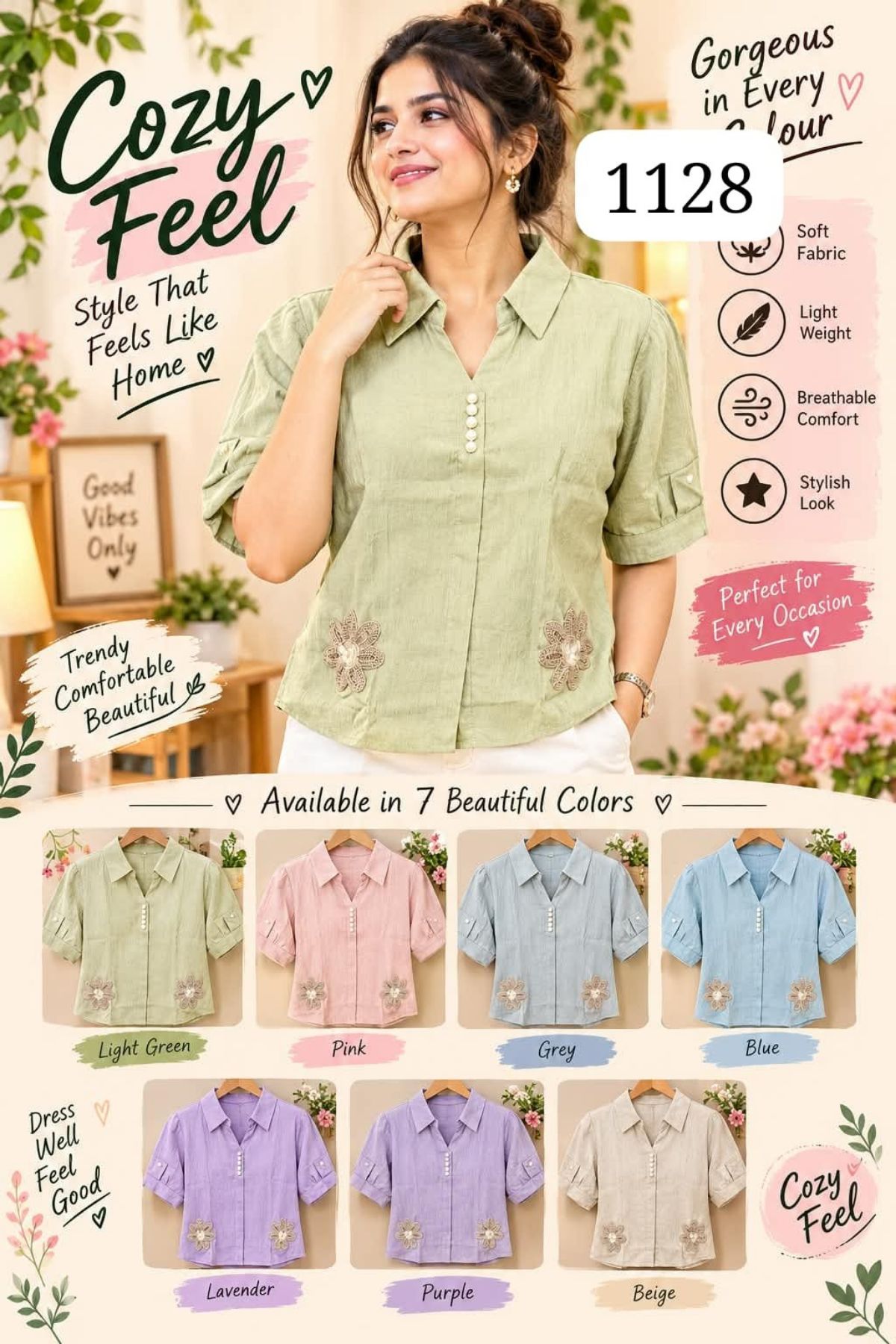 Women's Fancy Top-1128