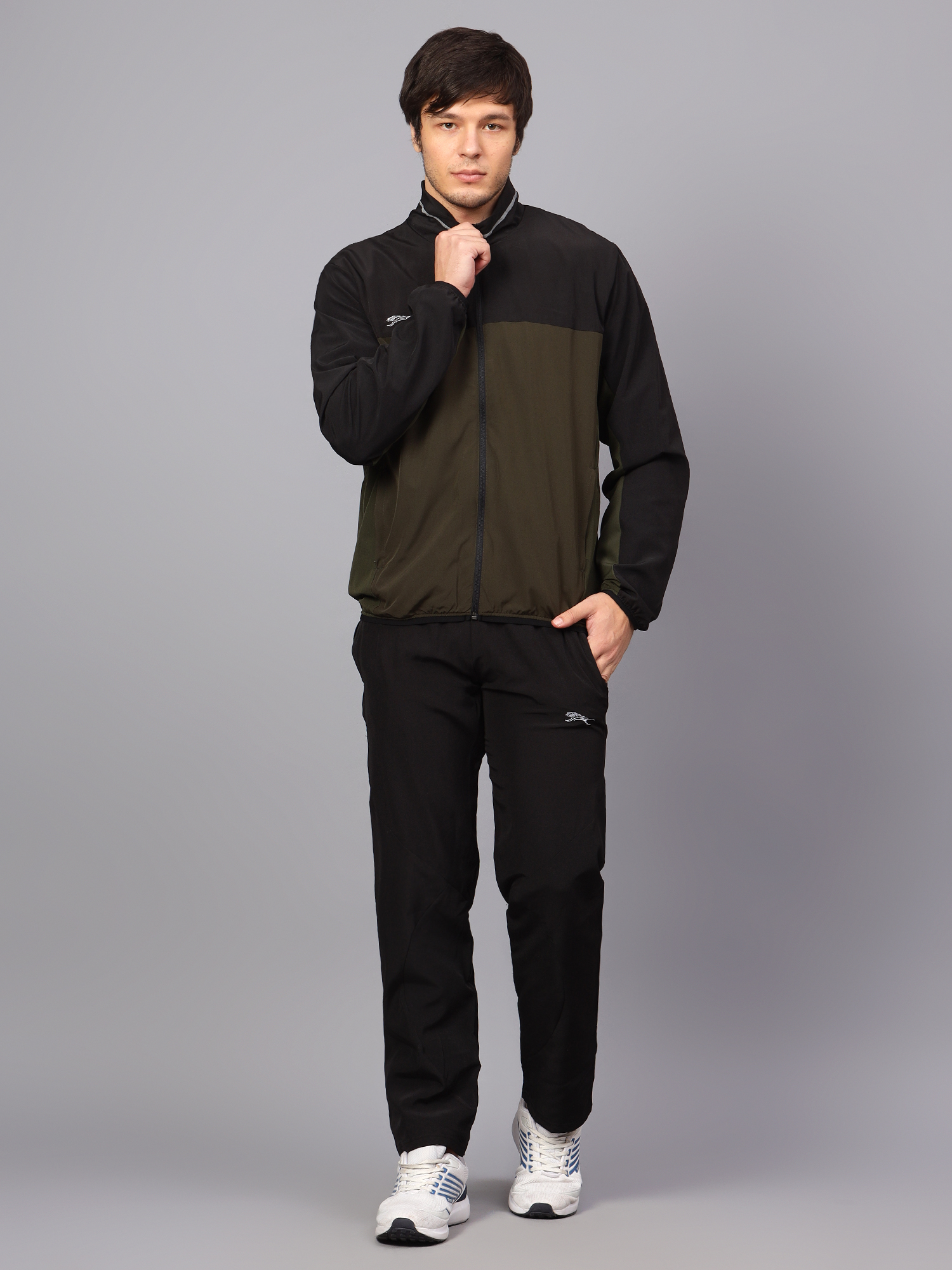 Men's Tracksuit  SNTSW103M-Olive/Black-L