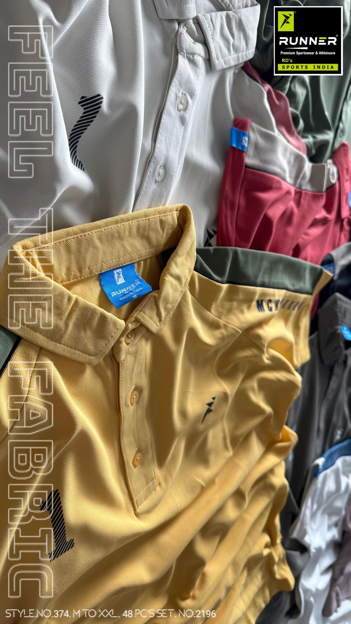 Men's Polo T-shirts Set D No- 374