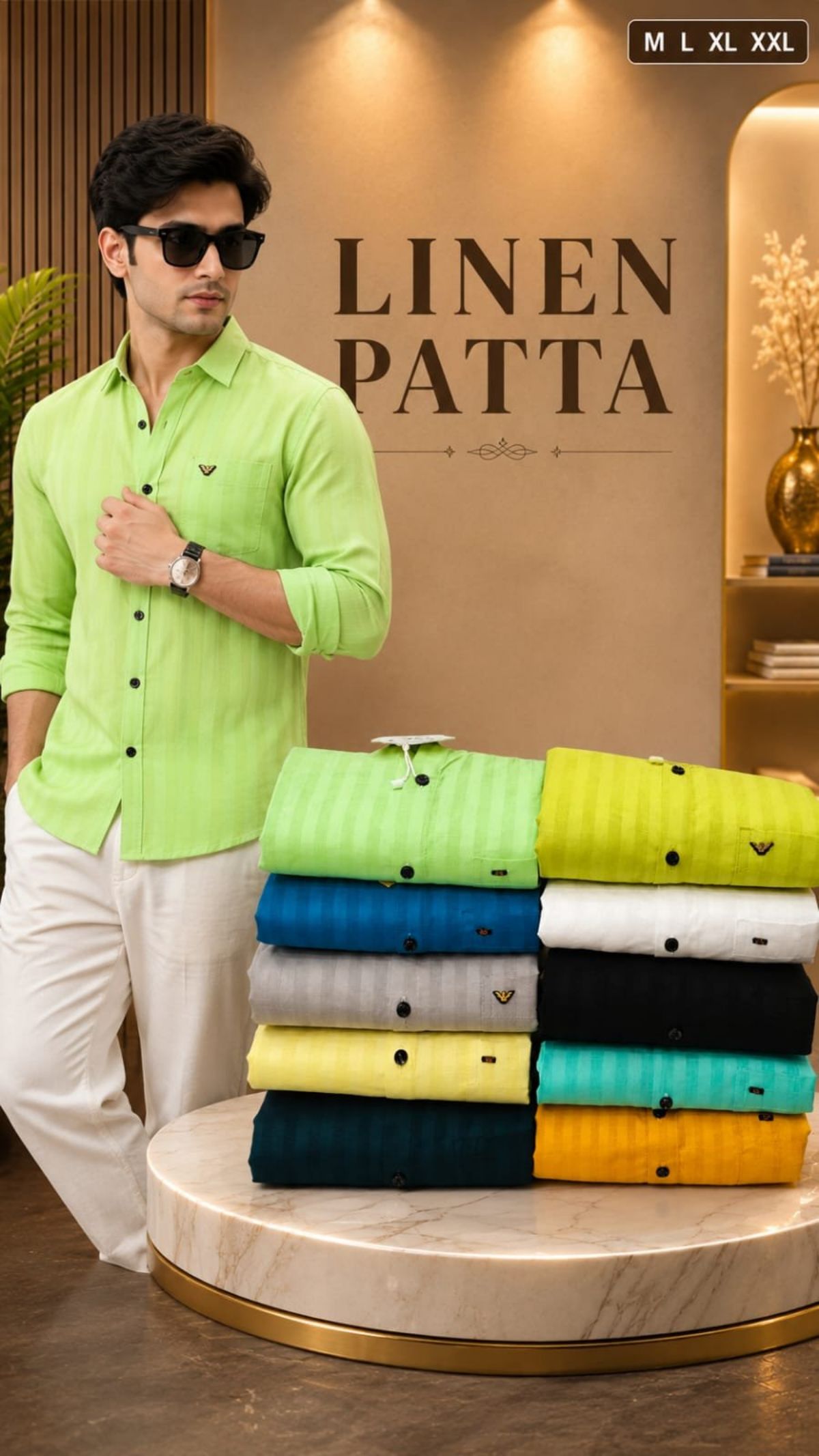 Men's Linen Shirts
