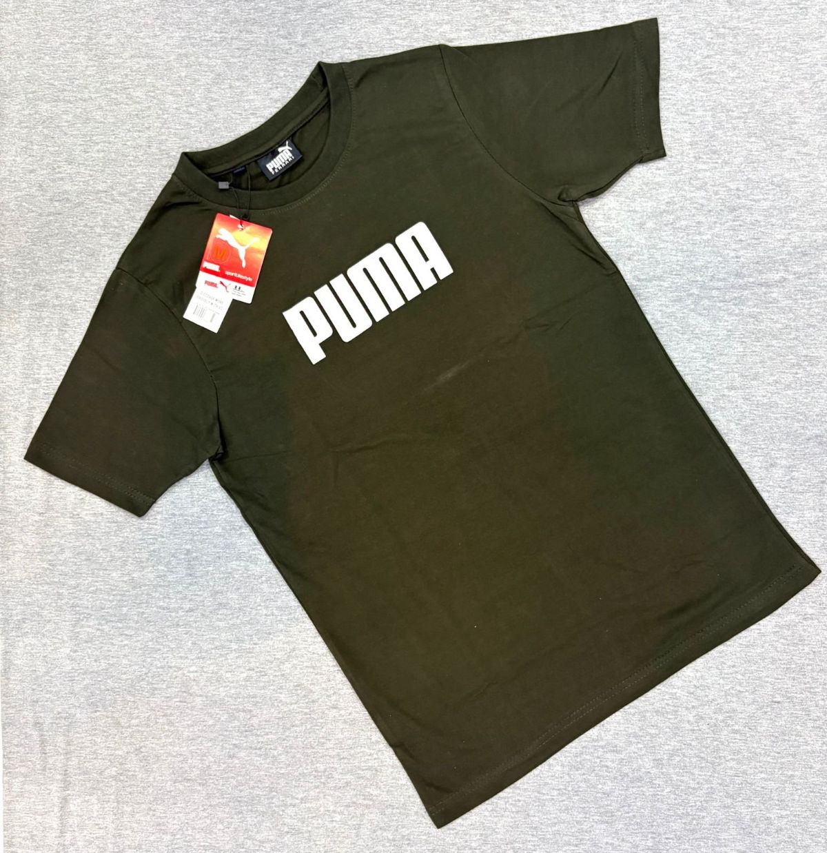 Men's Cotton Half Sleeves T-shirts Puma
