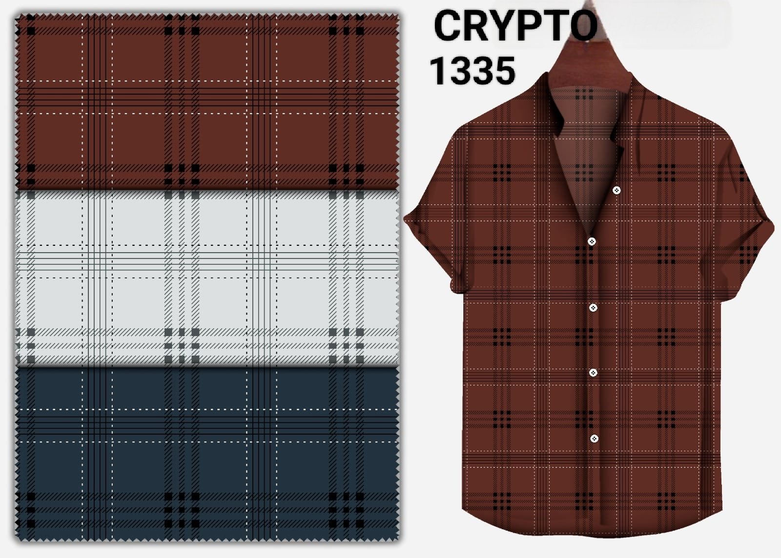Ranker Men's Shirts- Crypto 1335