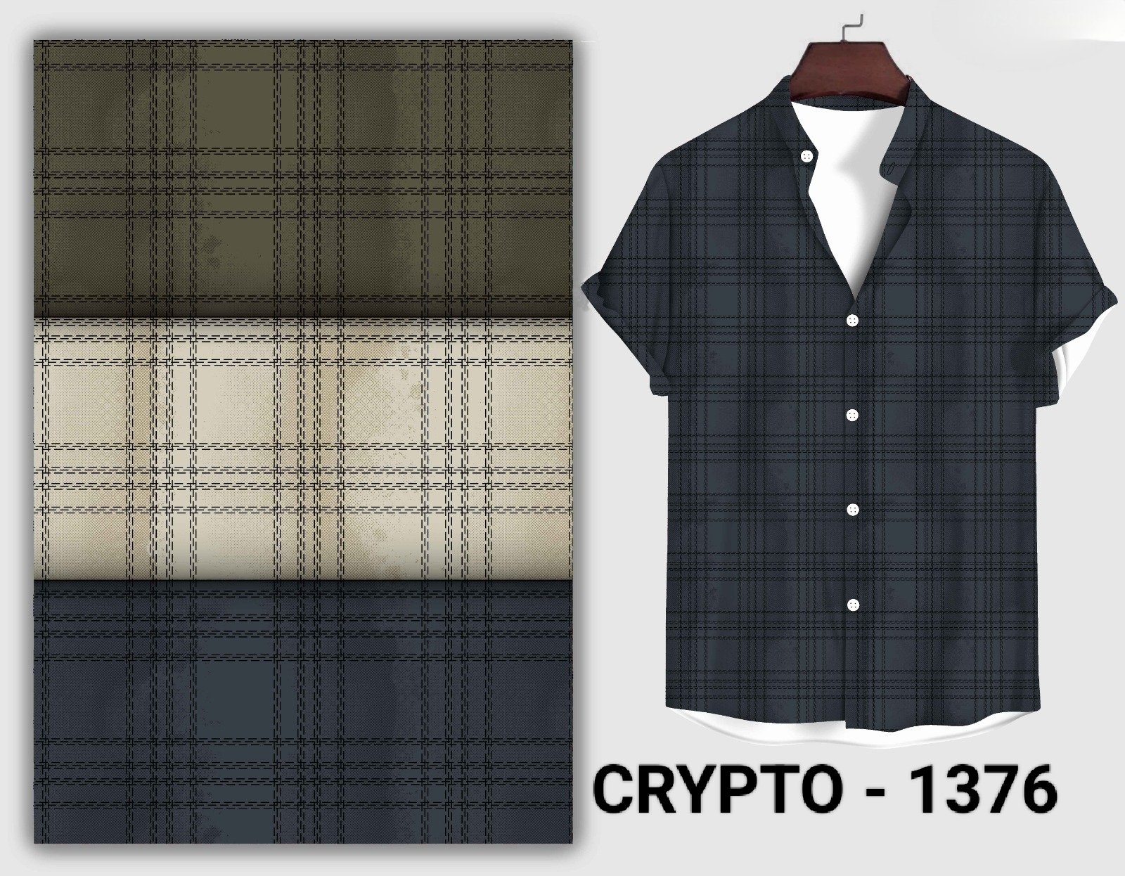Ranker Men's Shirts- Crypto 1376