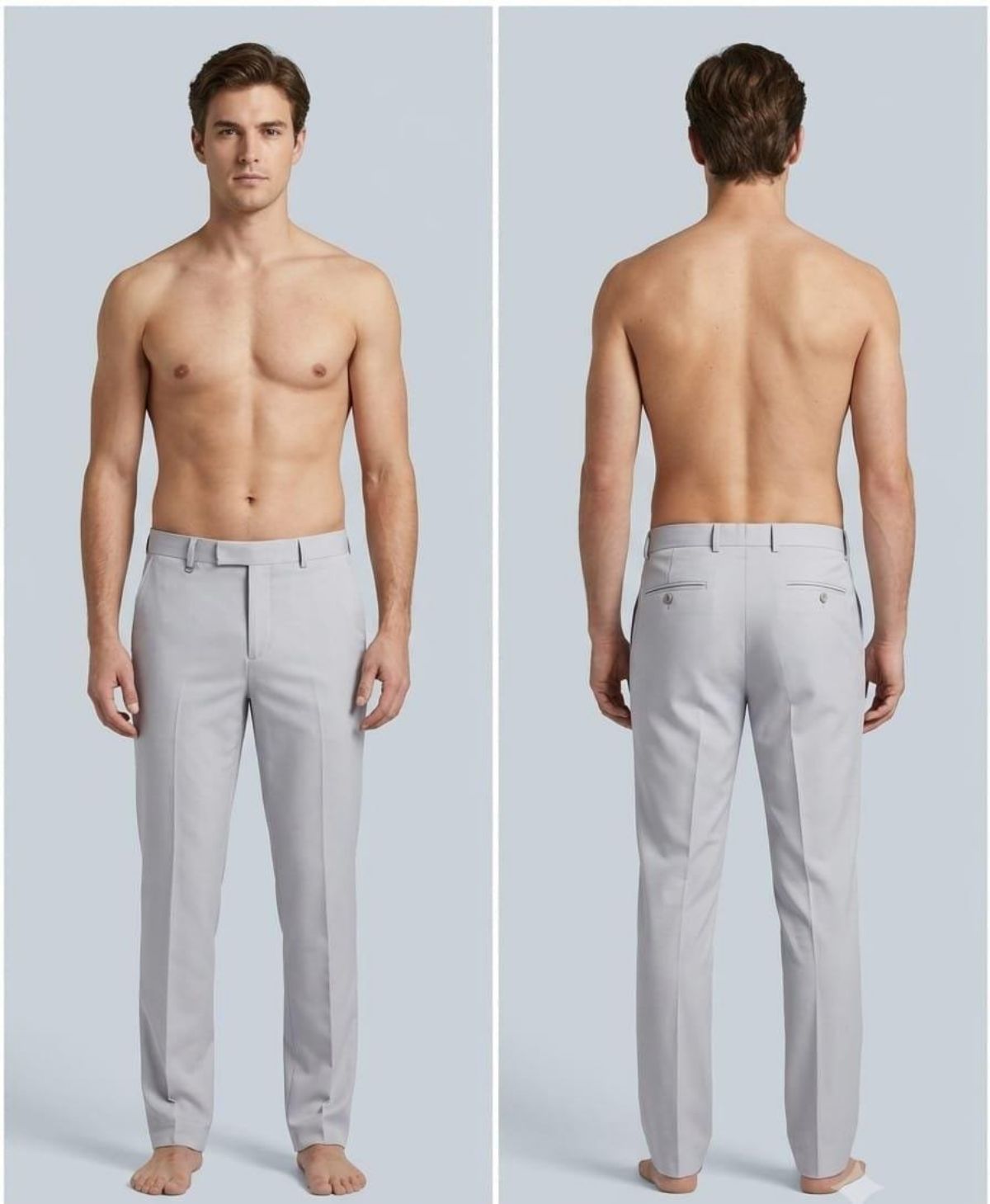 KRX Men's Formal Polofit Pants - HL-22