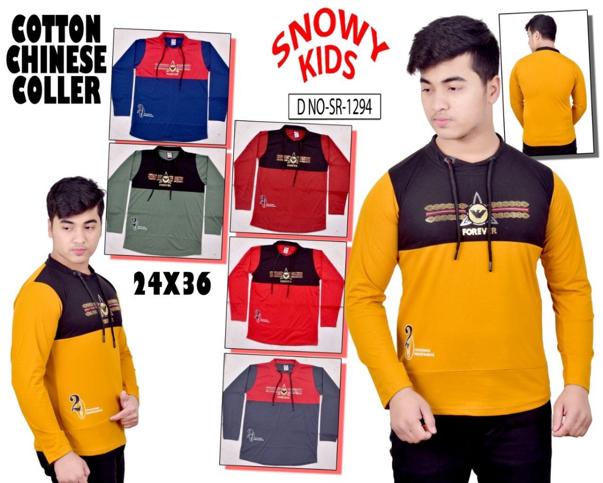 Kids Full Sleeve T-shirts - SR-1294