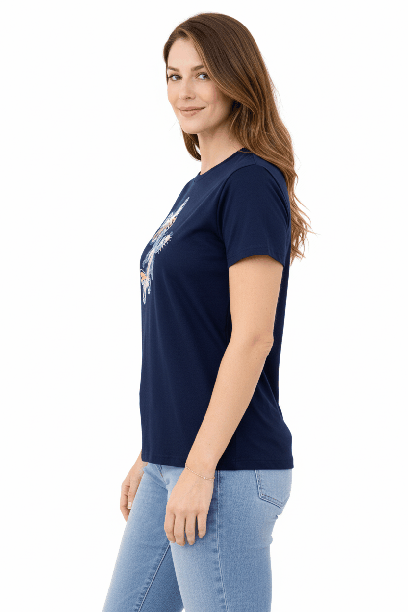 Round neck tshirt
