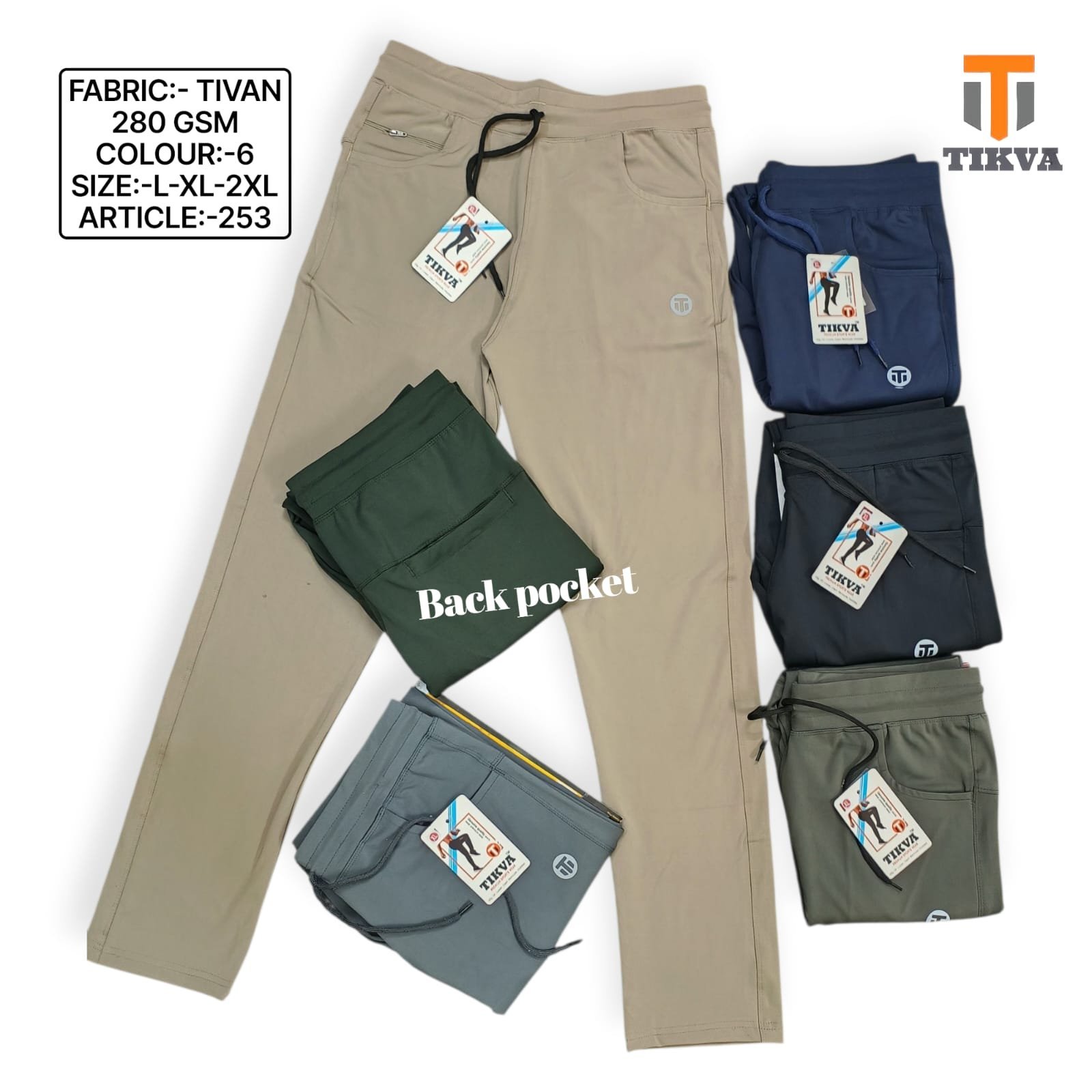 Tikva Men's Trousers Art. No-253