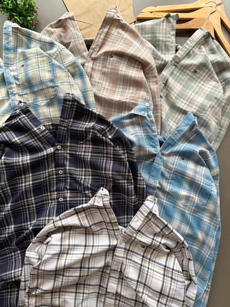 OXFORD CHECK SHIRT'S M TO XL SIZE