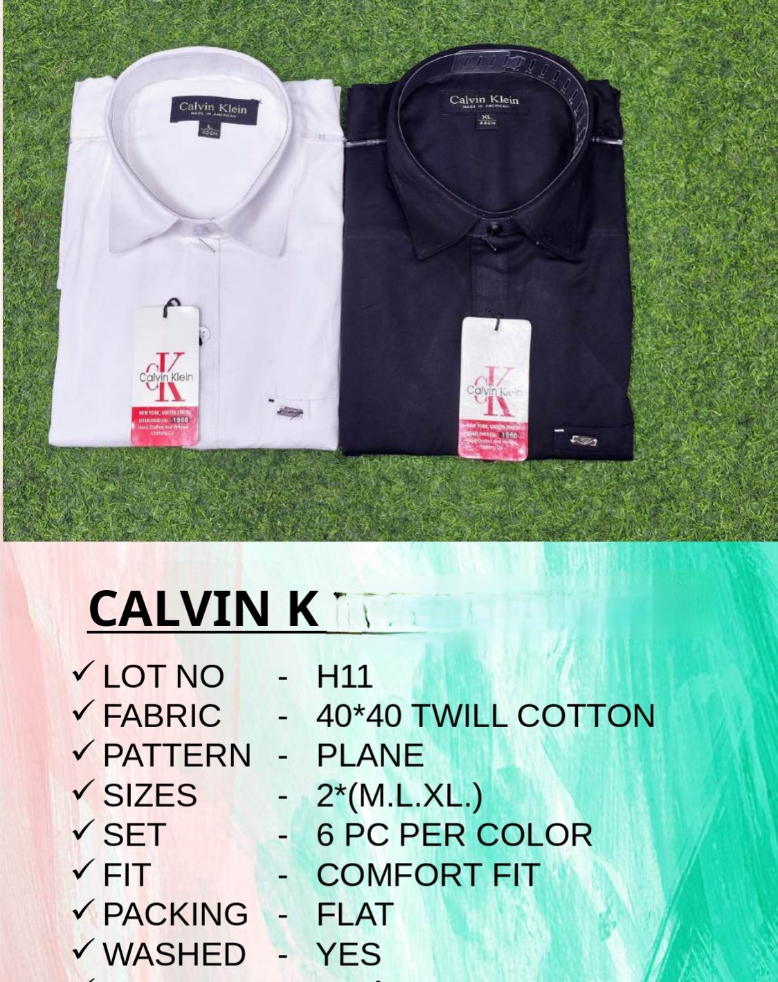 Men's Shirts- CALVIN K