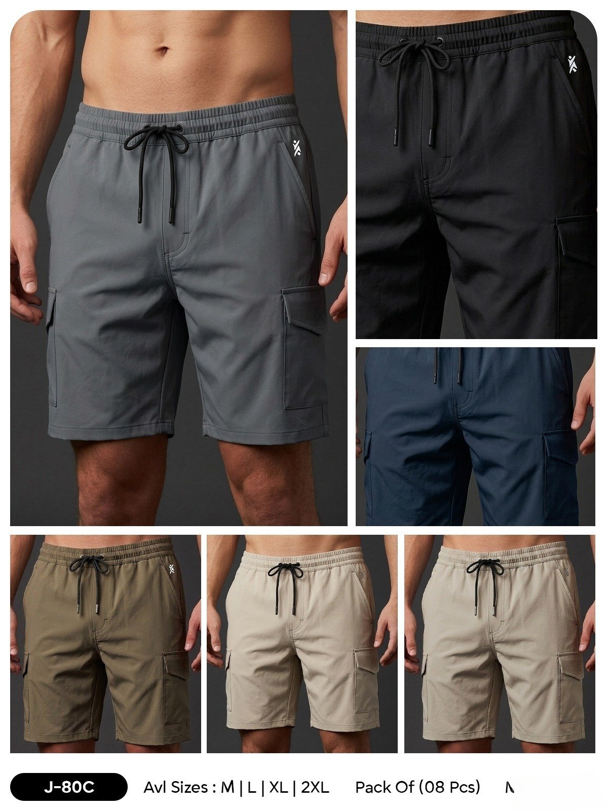 Men's Shorts- J-80-C