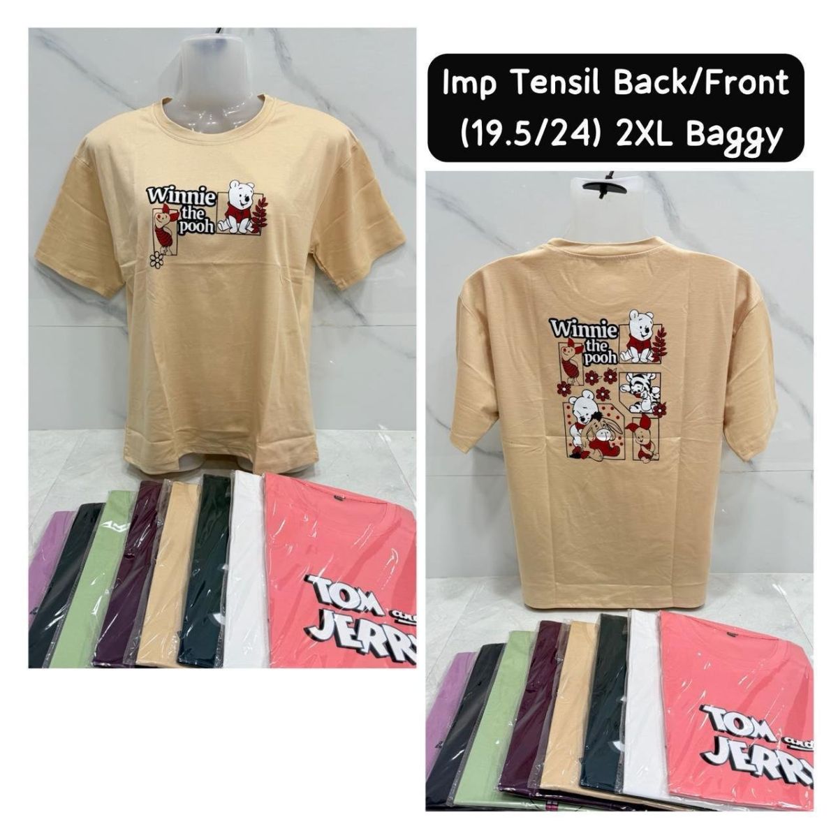 Women's Tencil 2XL Front Back T-shirts