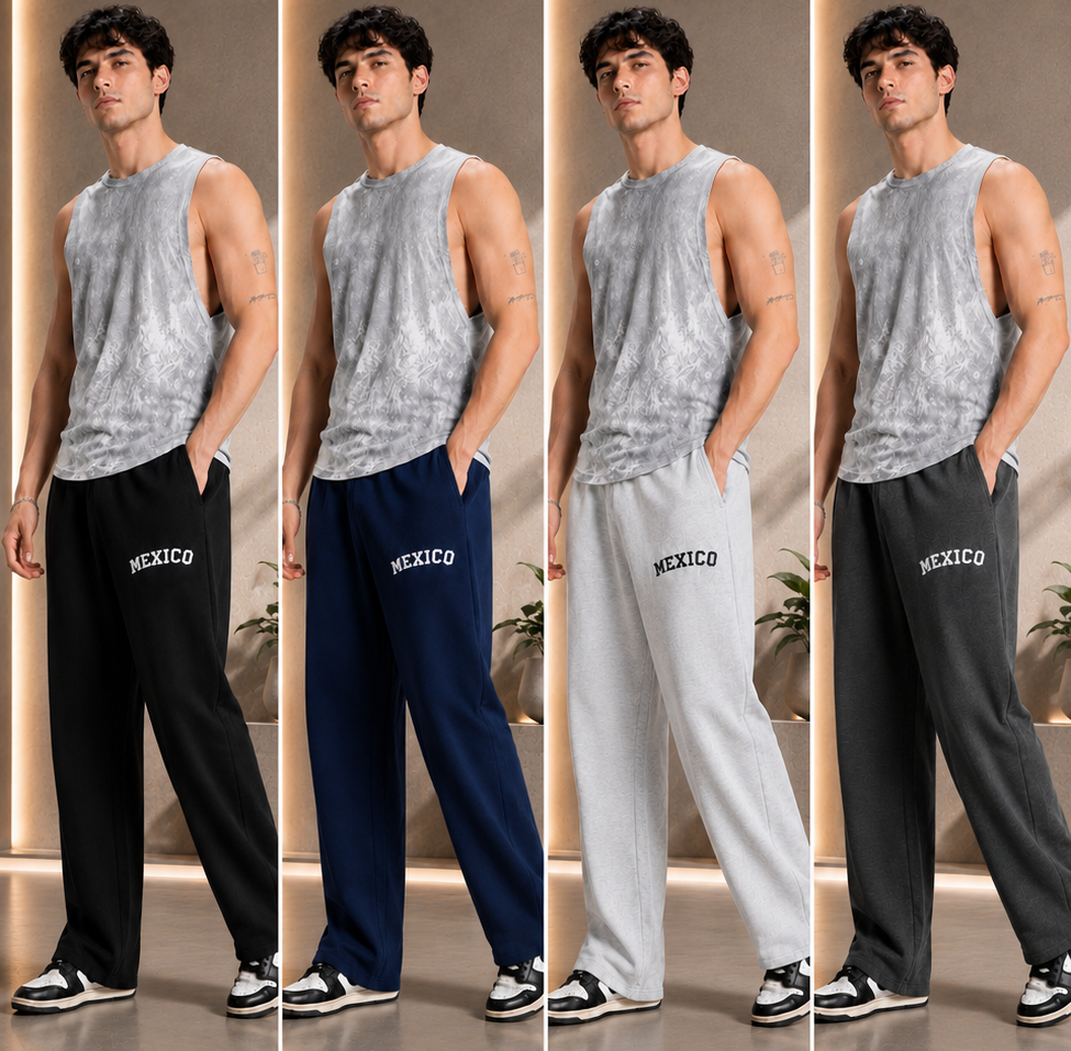 Fitinc men's Trackpant  With Both side pocket
