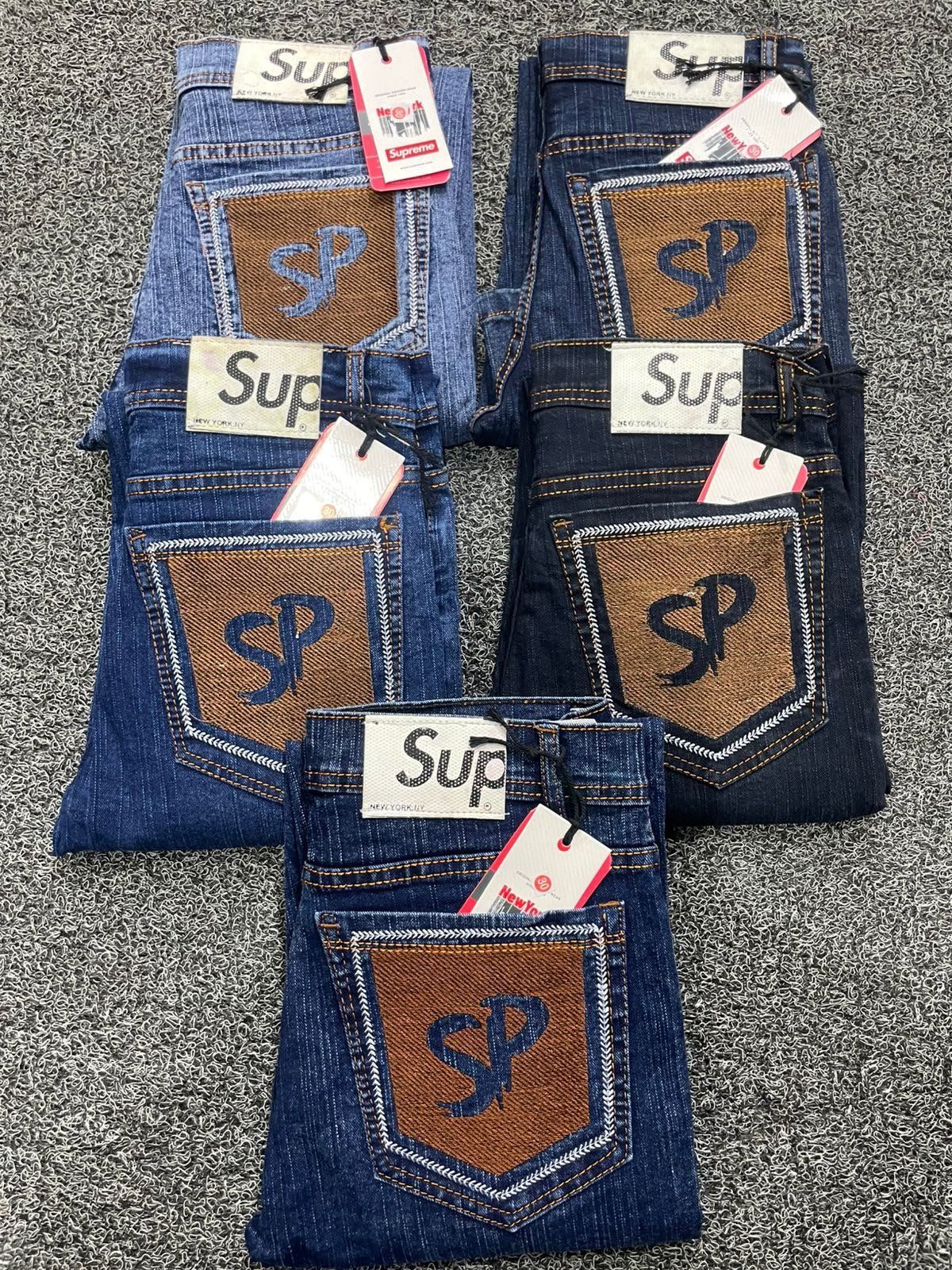 Star Denim Ring Slub Jeans