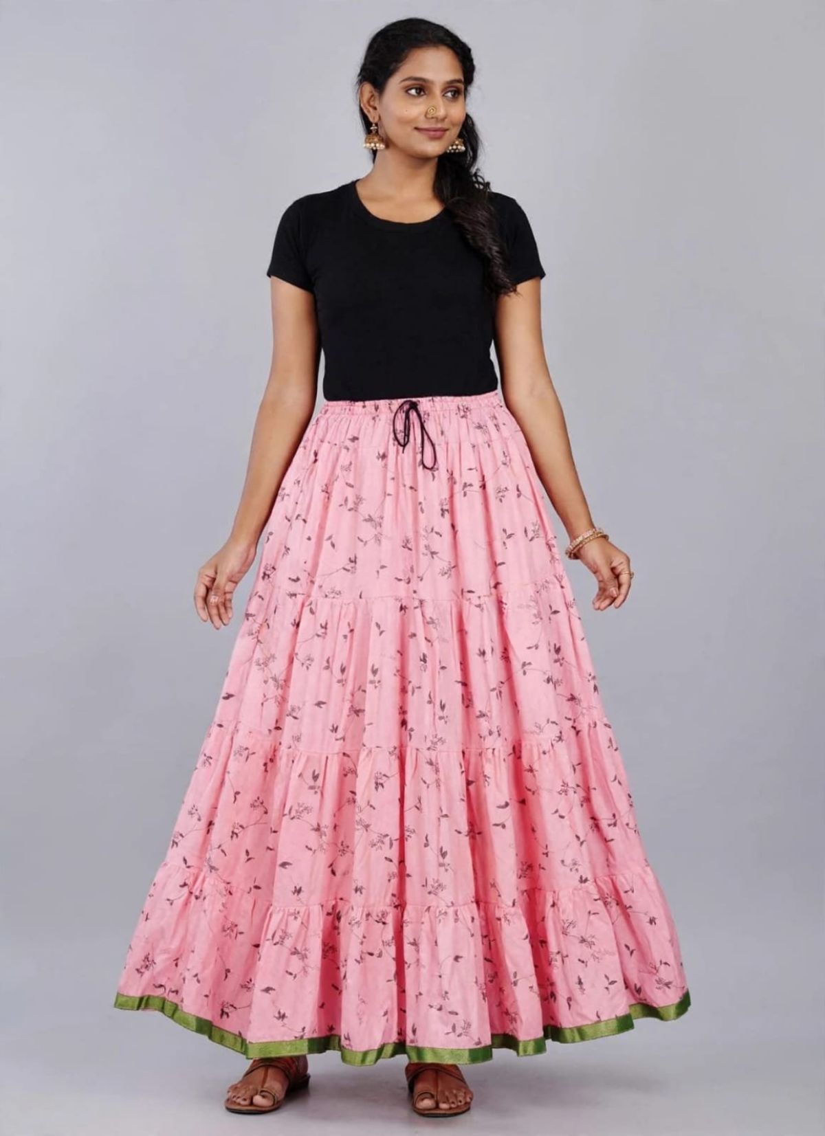 Women's Printed Cotton Skirts
