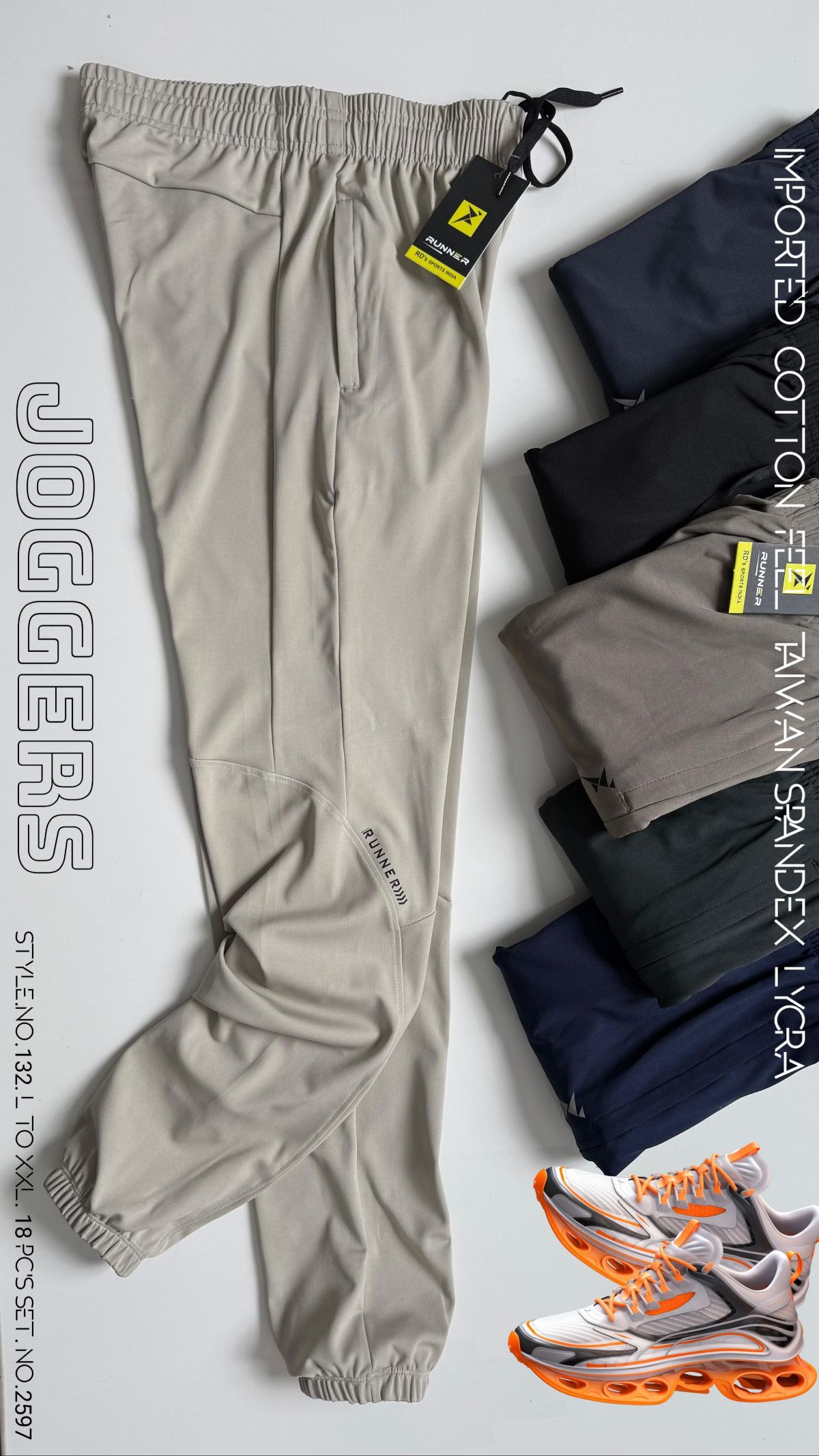 RUNNER Men's Trackpants D No- 132