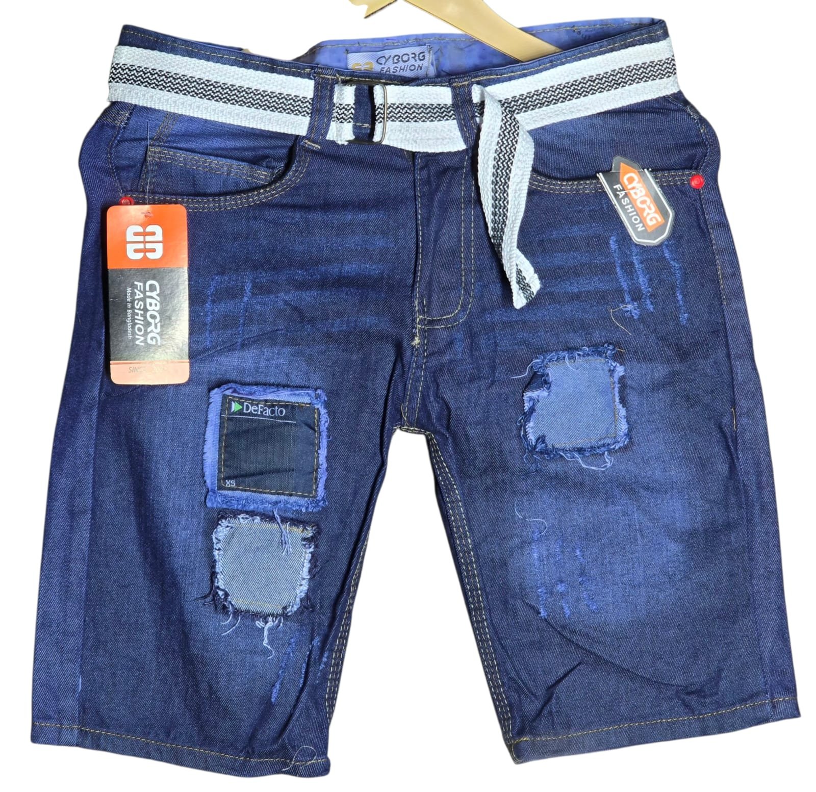 Shafin Men's Denim Shorts