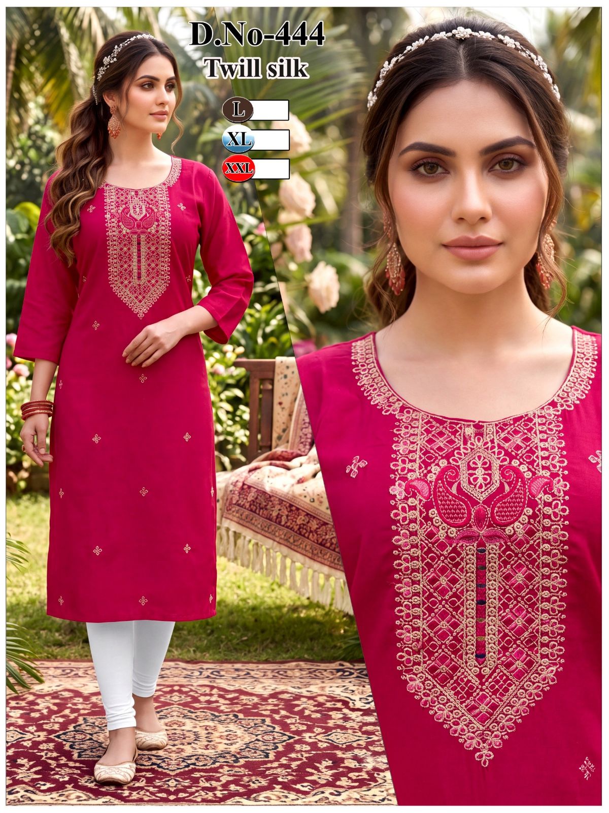 Women's Designer Kurti-444