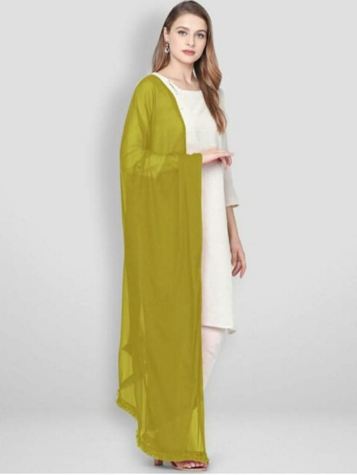 Women's Plain Dupatta