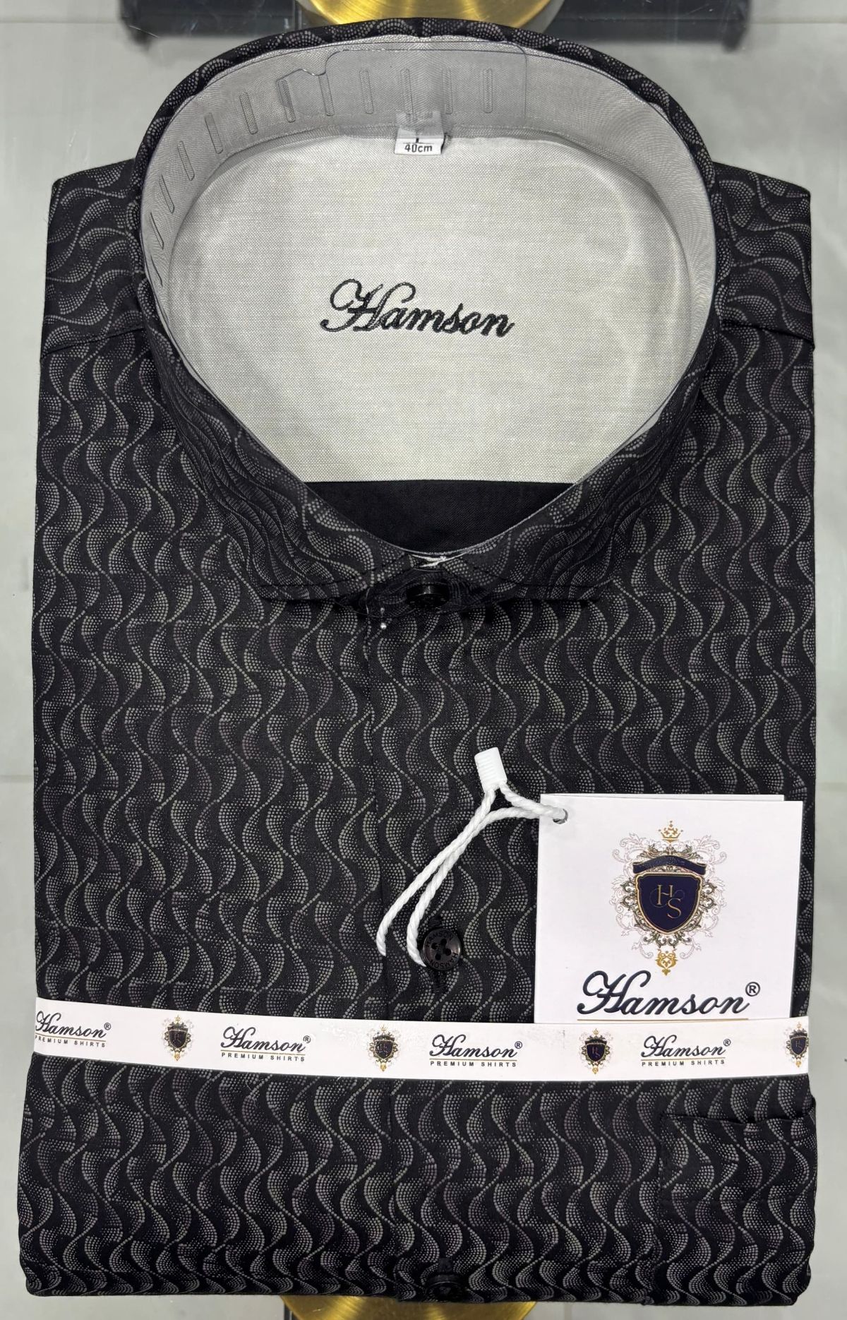 Hamson 100% Giza Cotton Printed  Men's Shirts