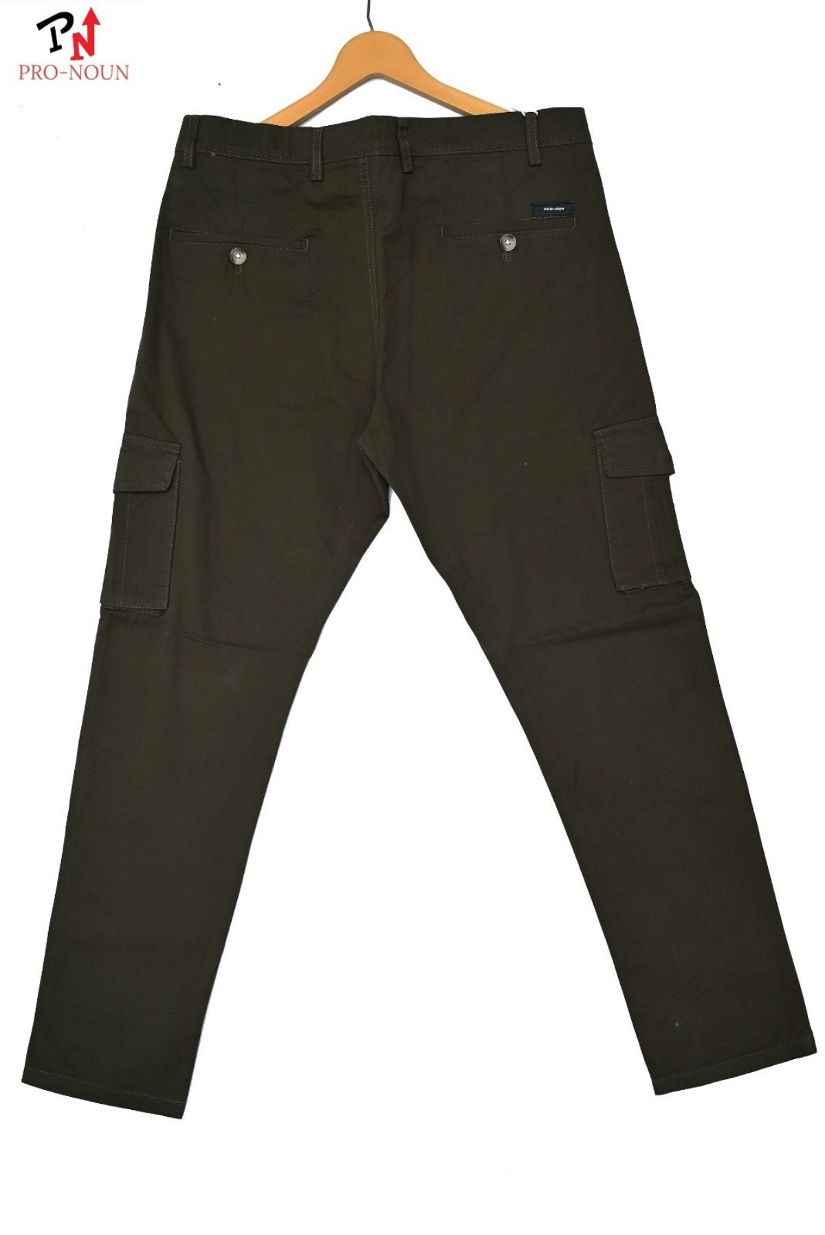 Pro-Noun Men's Straight Fit Cargo Pants D No- 1779- Olive