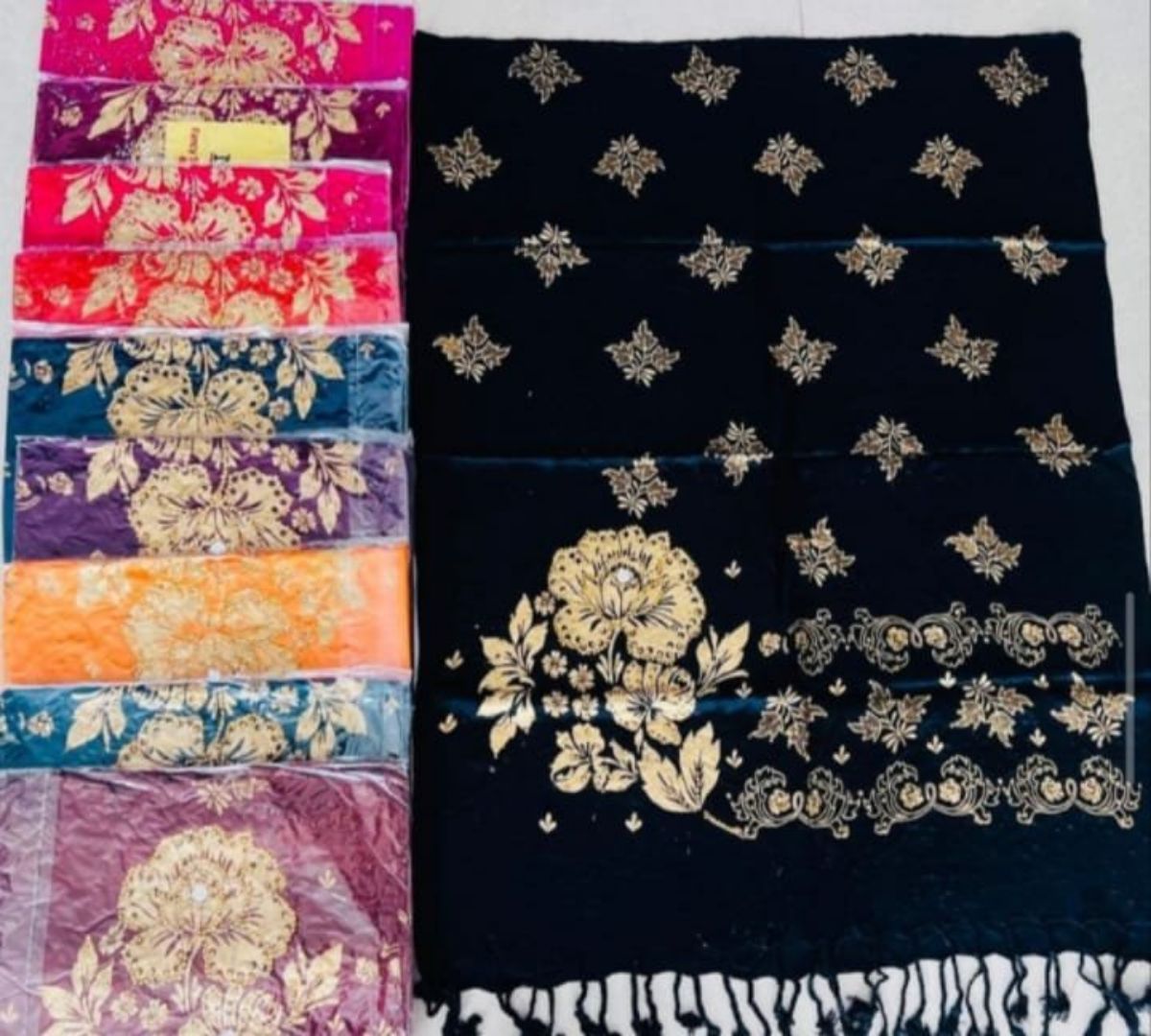 Satin Stoles For Girls