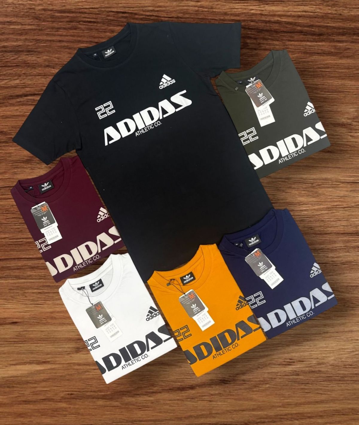 Men's Cotton Half Sleeves T-shirts-Adidas
