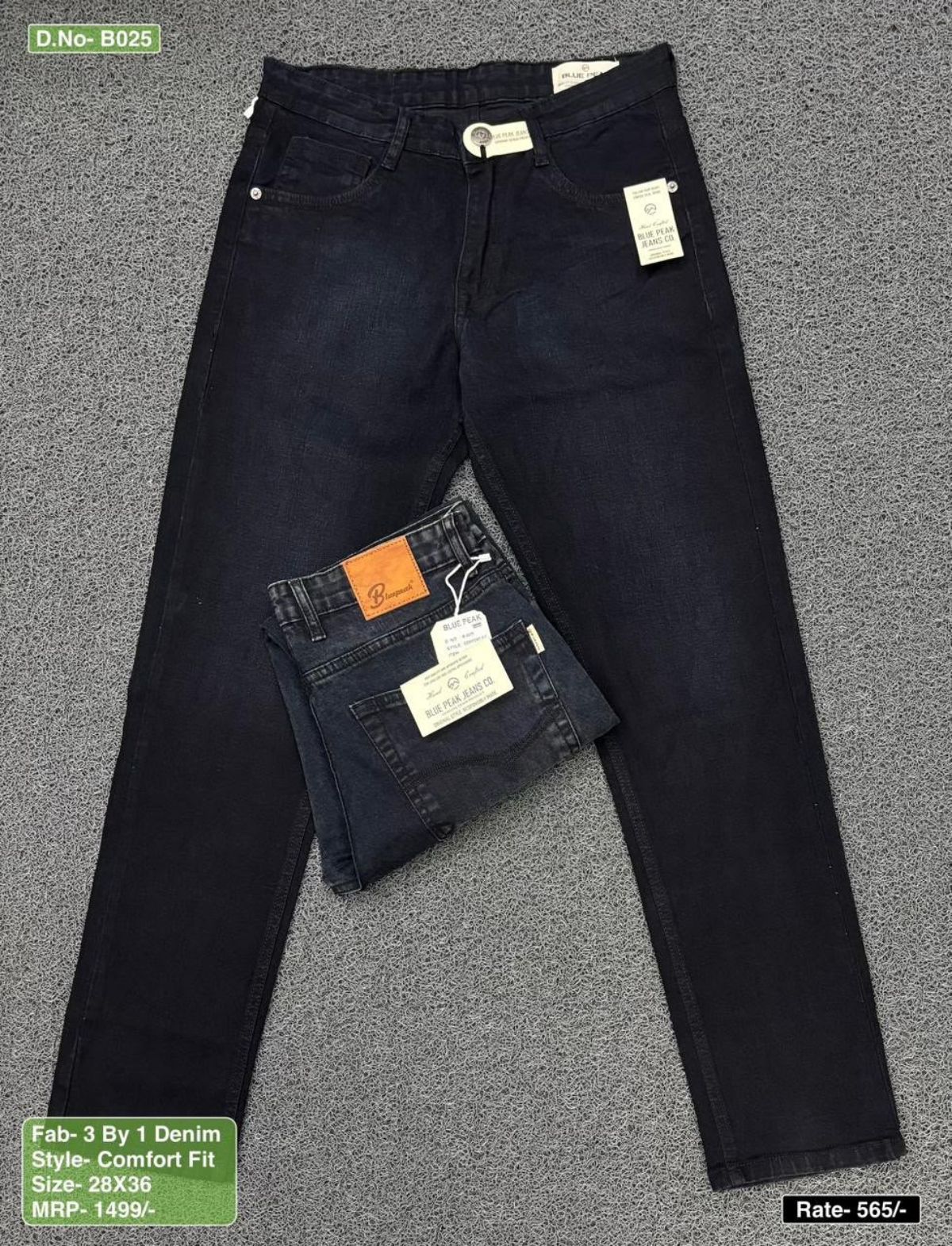 Bluepeak Men's Denim Jeans - BP 025