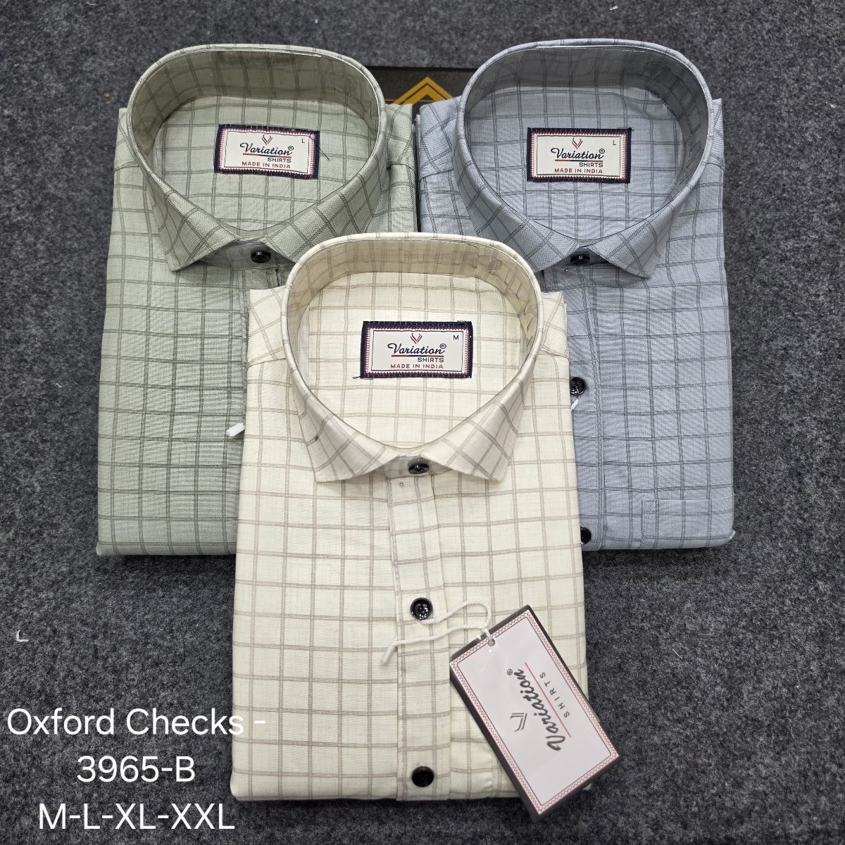 Variation Men's Shirts-3965-B