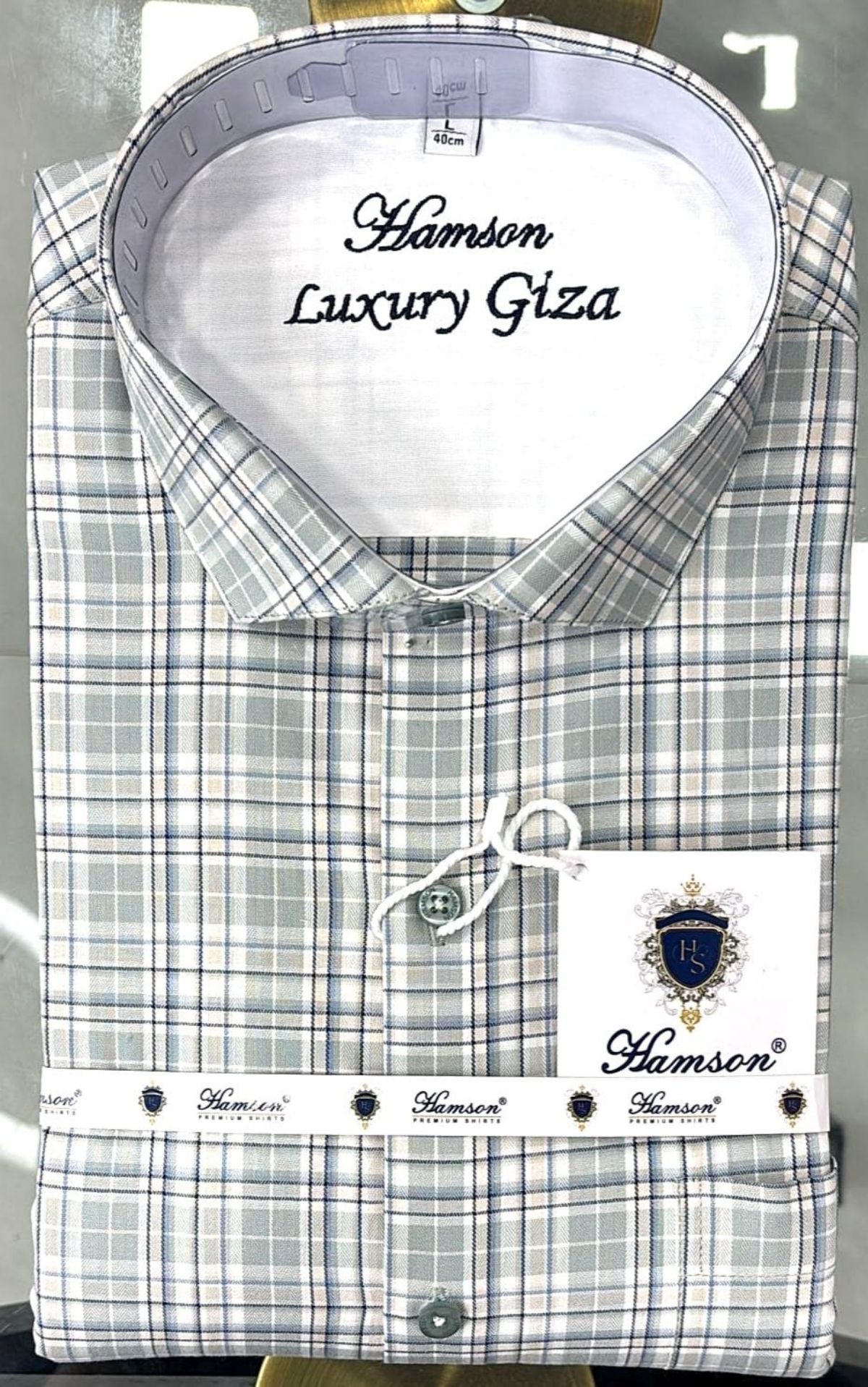 Hamson Italian Giza Cotton Shirts Checks