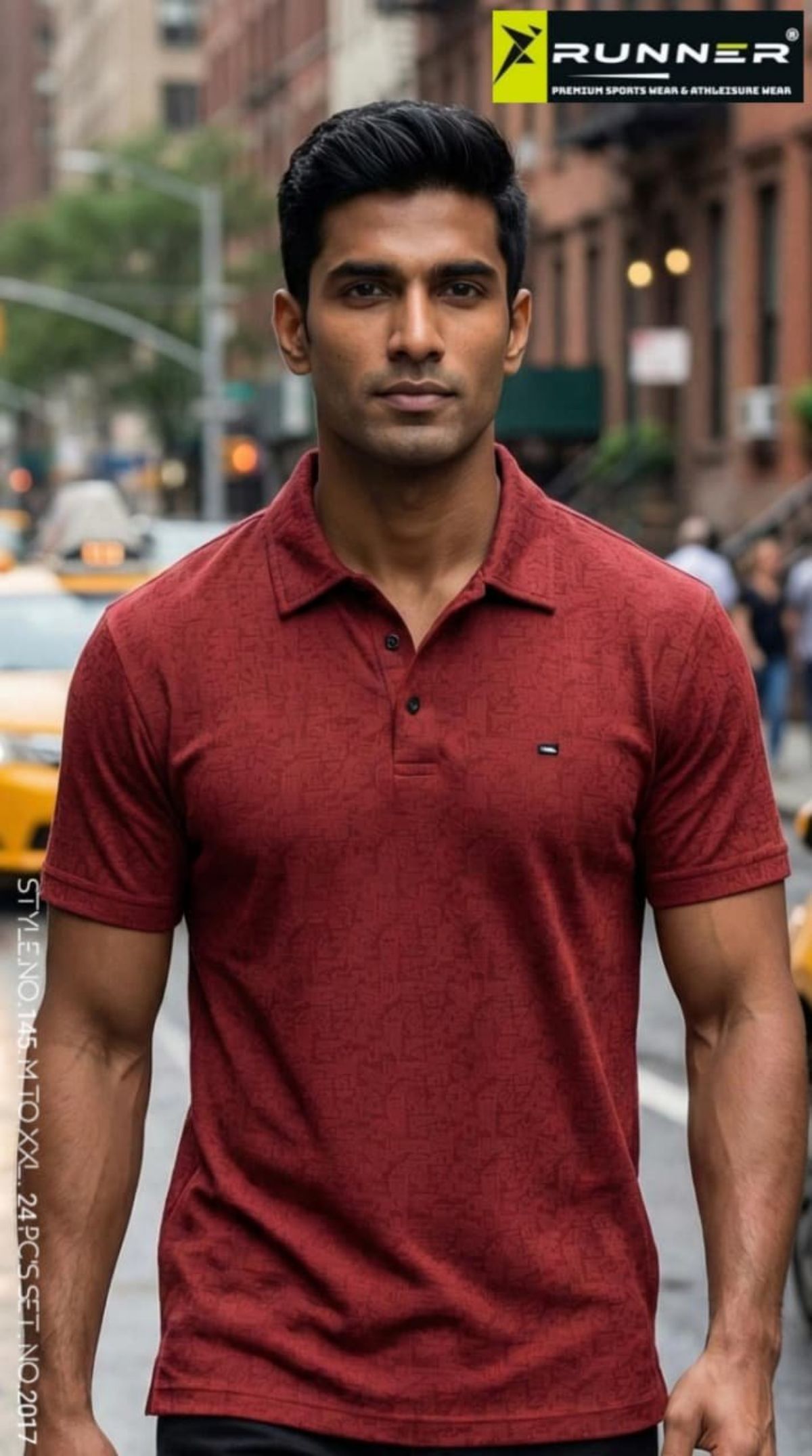 RUNNER Men's T-shirts Set D No- 145