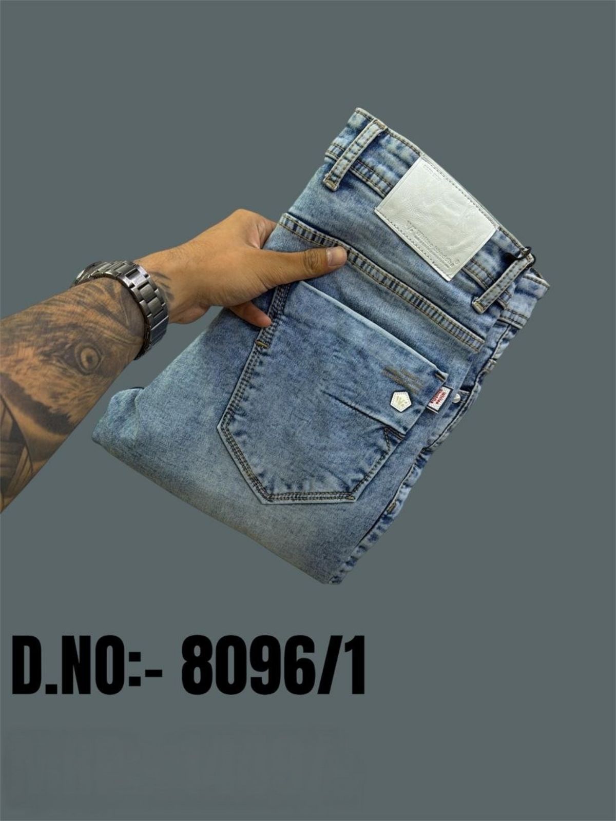 Whitee Budhha Men's Denim Jeans-8096/1 (30-38)