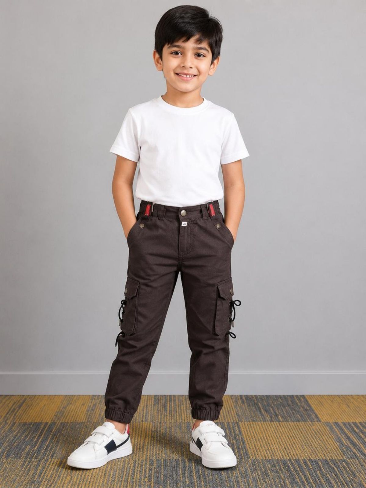 SG Fashion Kids Boys Cargo Pants Set (32-36)