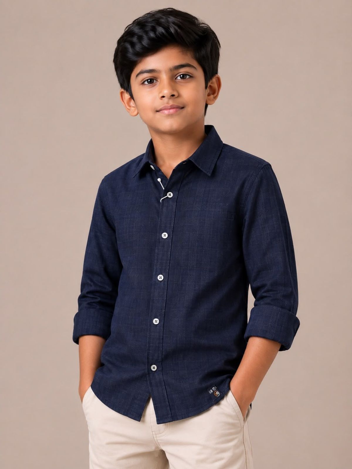 Kids Cotton Denim Shirts