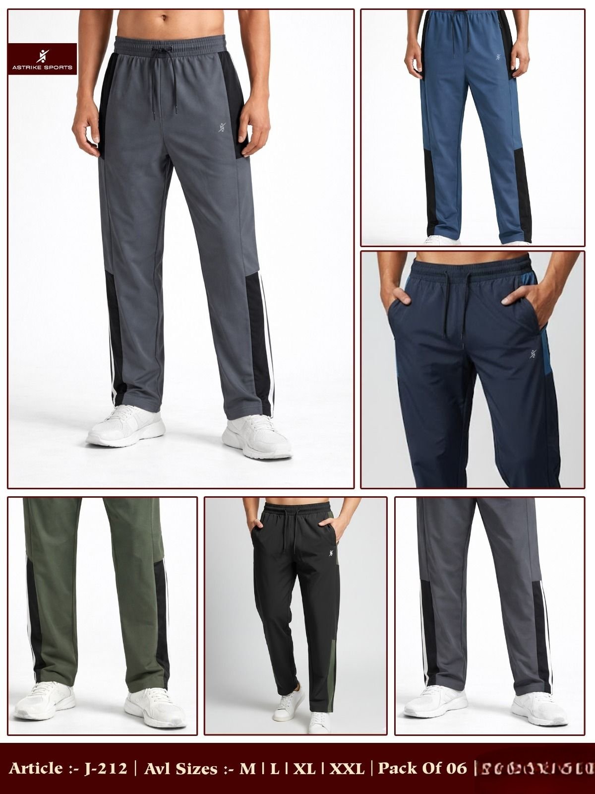 Men's Trackpants- J-212
