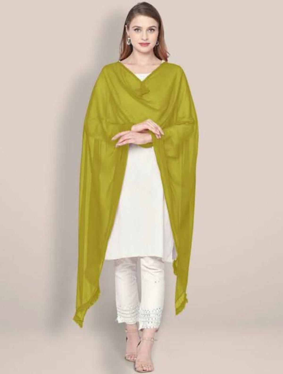 Women's Plain Dupatta
