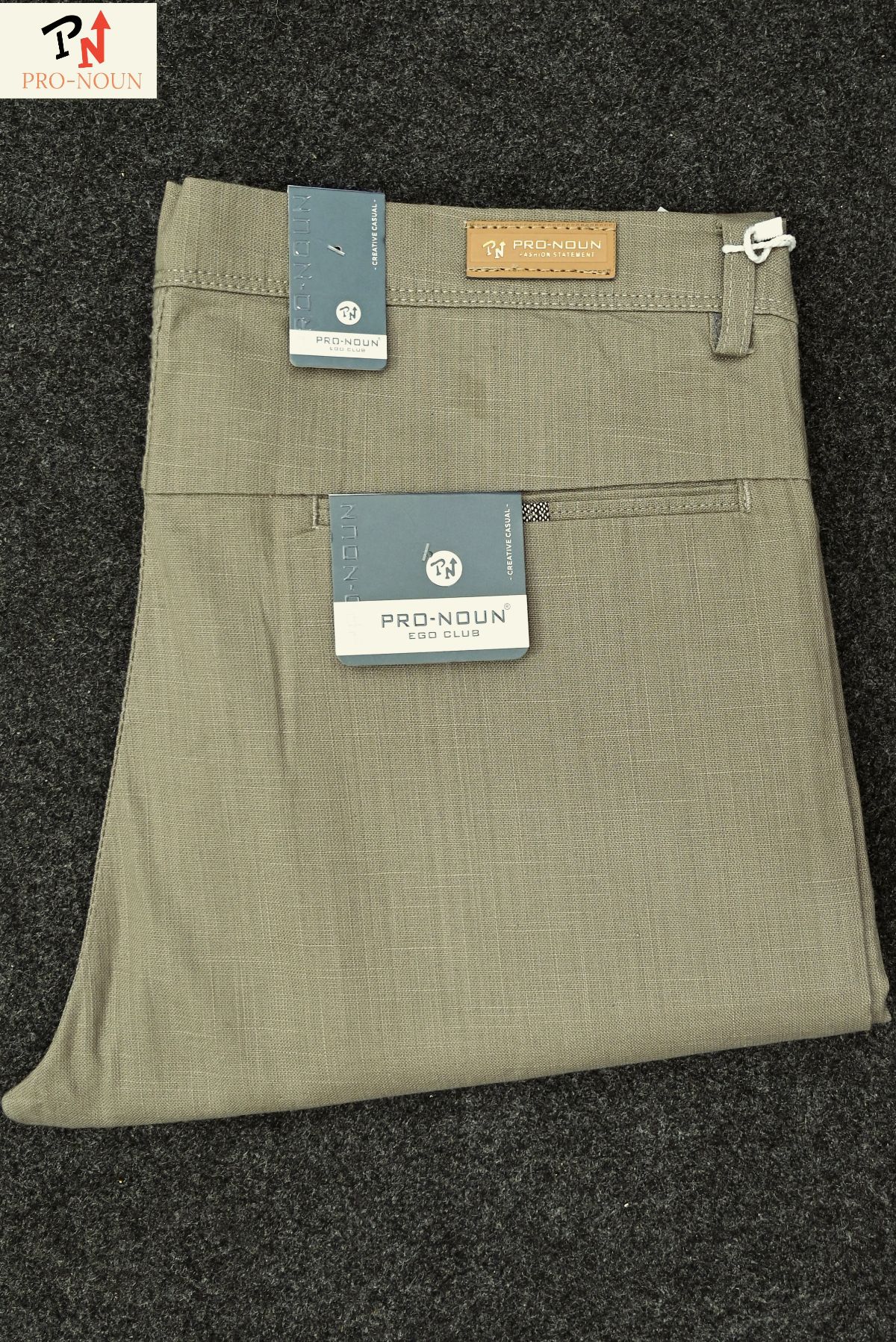 D. NO 1835 MEN LINEN LYCRA 30 TO 36