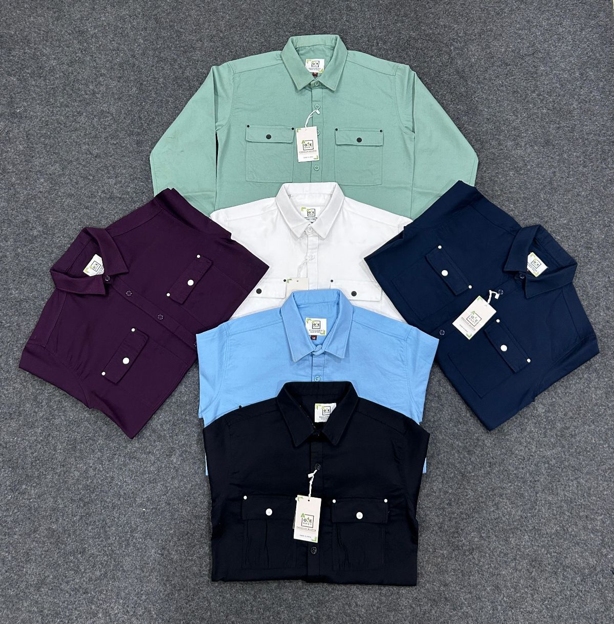 Shree Yash UK DOBBY Men's Plain Shirts
