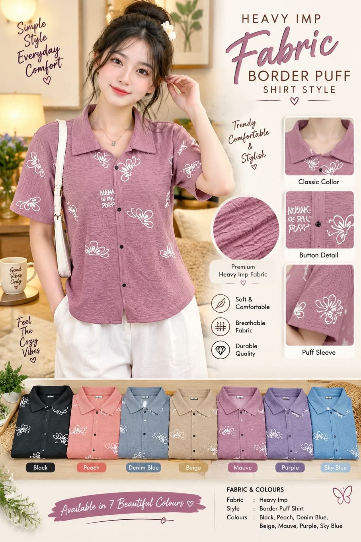 Women's Puff Shirts