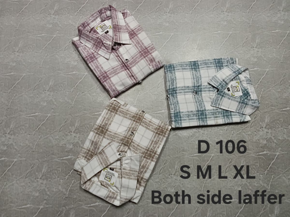 Shree Yash Both Side Laffer Men's Shirts - 106