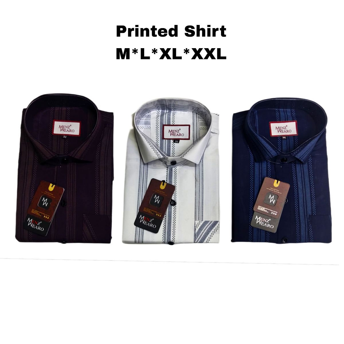 Menz Premium Quality Men's Printed Shirts