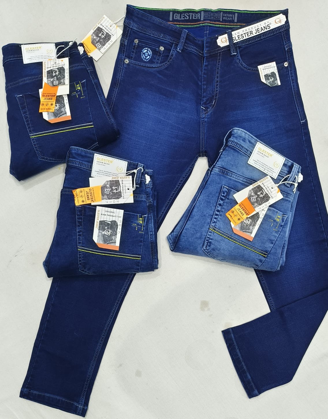 Men's Glester LNJ Premium Quality Jeans By Dirty Mad